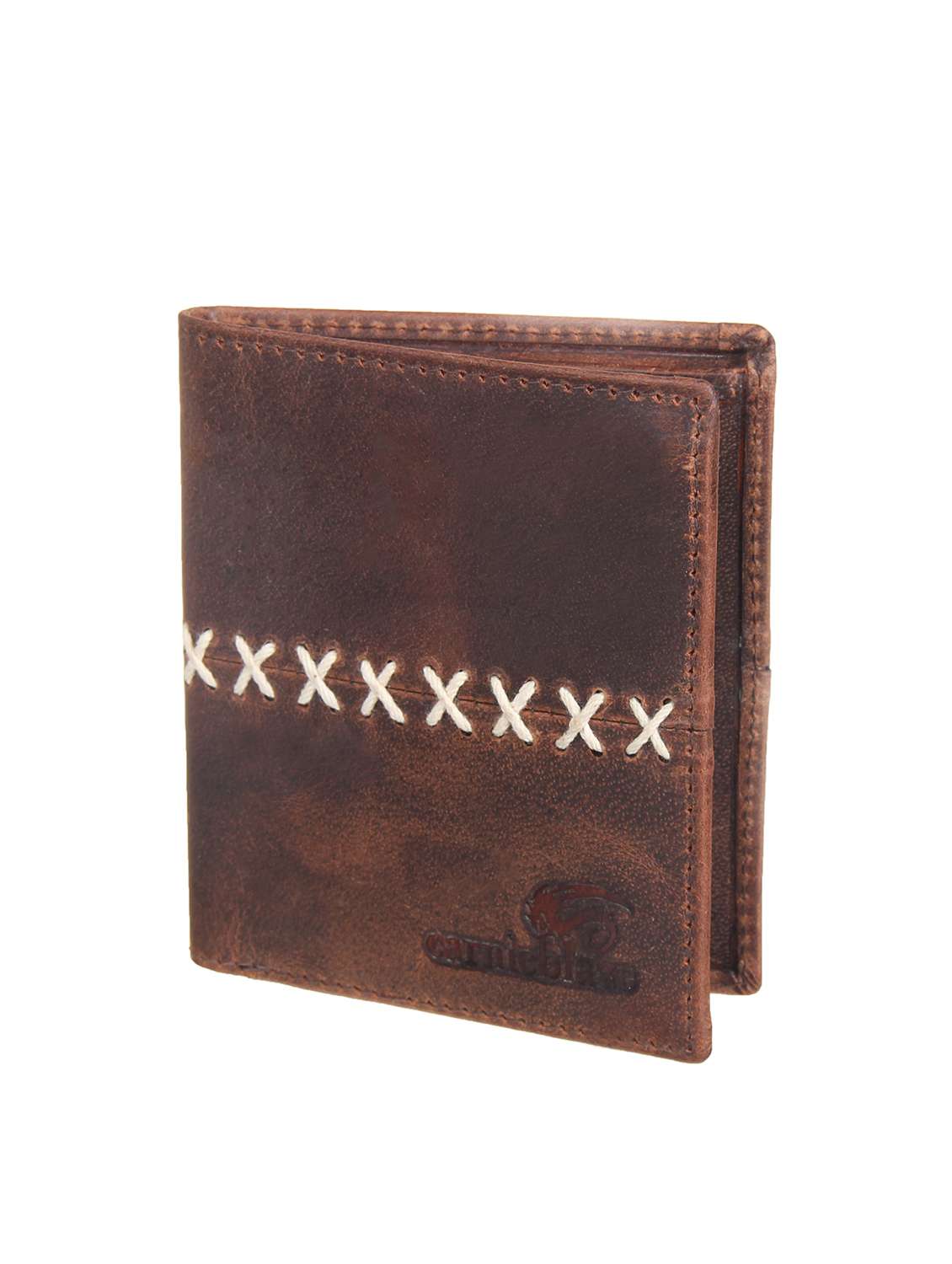 hunter brown leather wallet