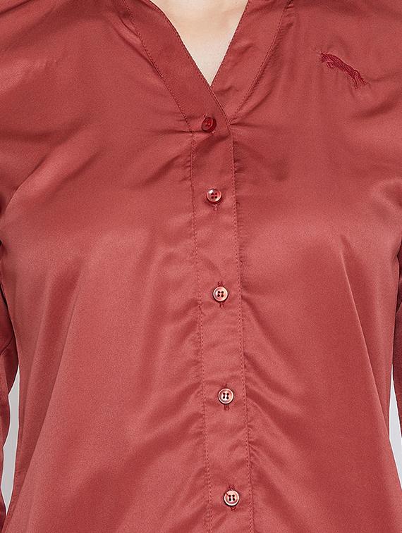 long sleeved solid shirt - 16669209 - Standard Image - 4