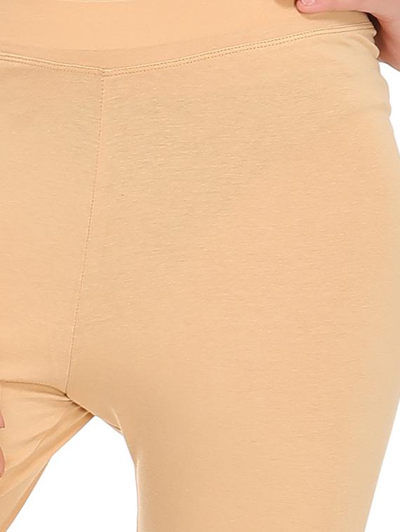 high rise solid sports capri - 16669279 - Standard Image - 4