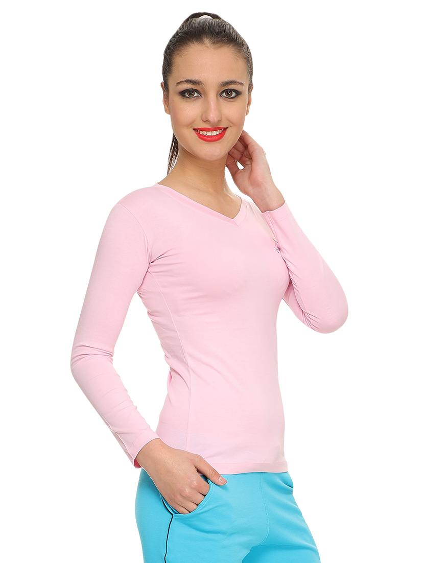 long sleeved solid tee - 16672233 - Standard Image - 1