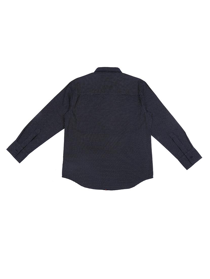 dark blue cotton shirt - 16672434 - Standard Image - 1