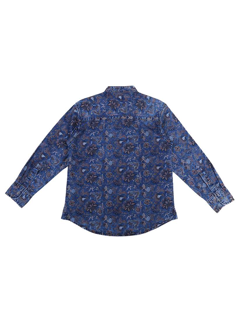 dark blue cotton shirt - 16672440 -  Standard Image - 1