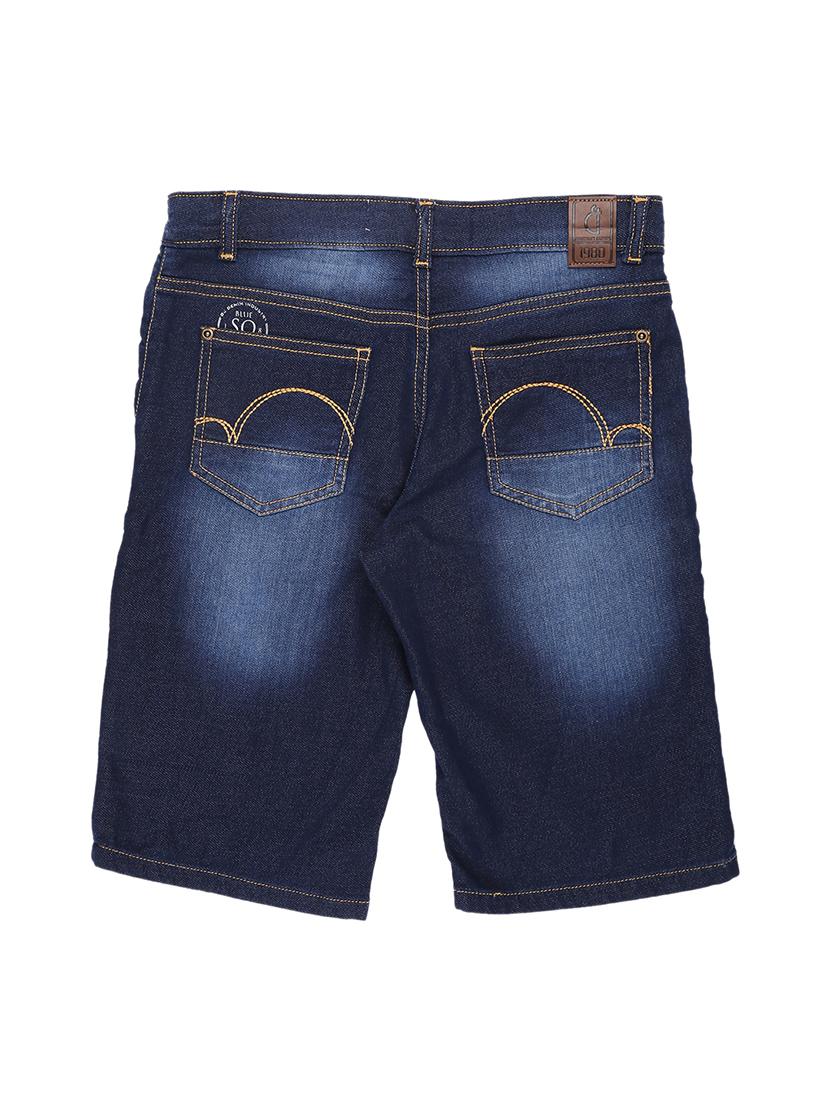 dark blue cotton blend three fourth - 16672473 - Standard Image - 1