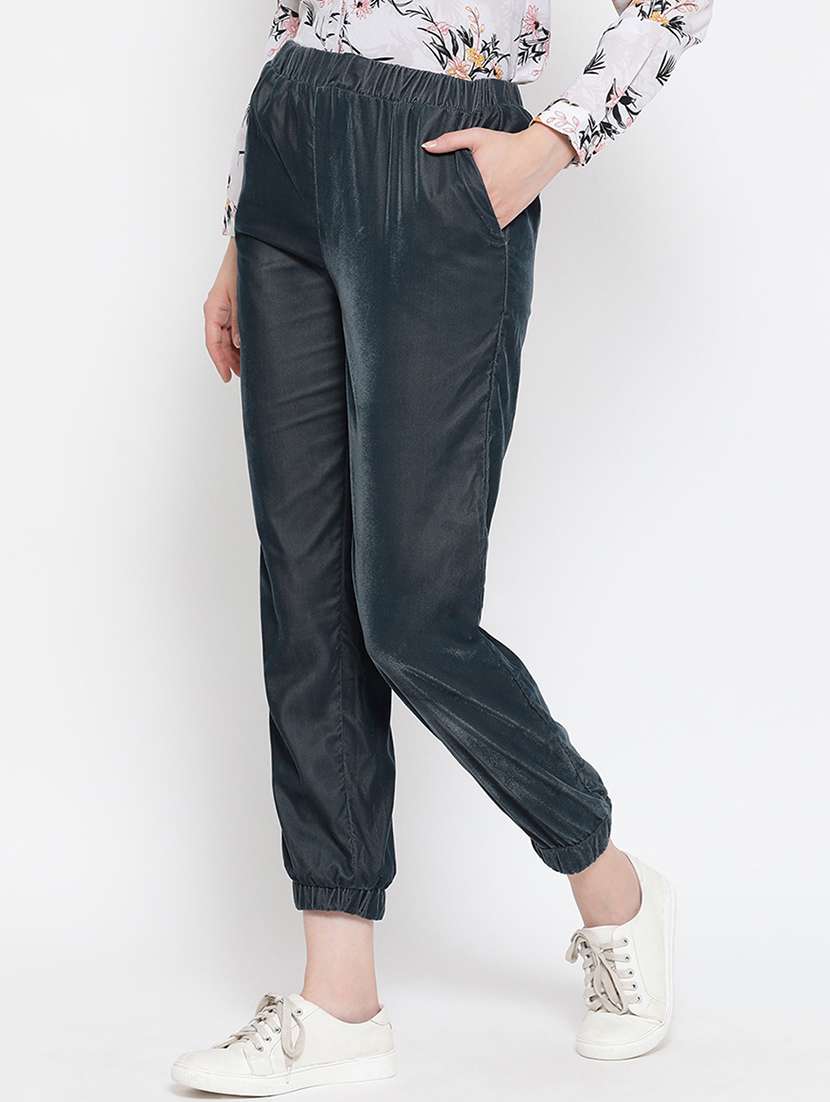 high rise pocket detail trouser - 16673756 - Standard Image - 1