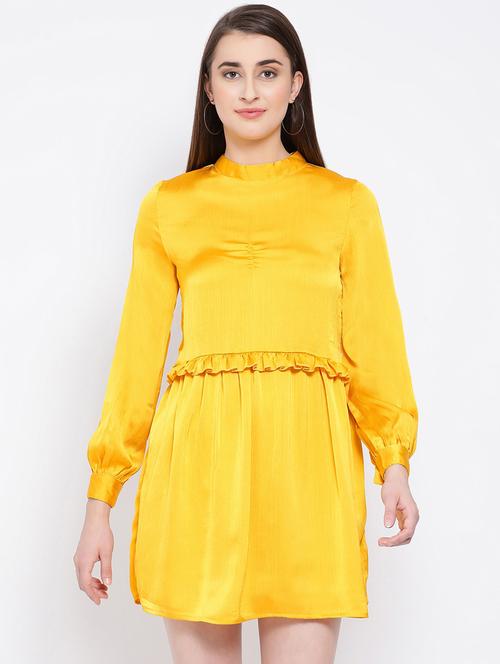 women's solid dress - 16673892 - Standard Image - 0