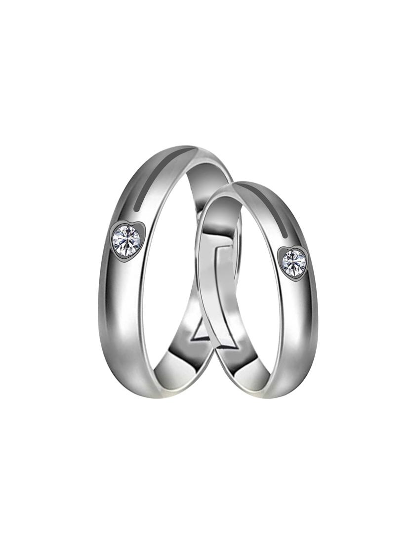 silver tone silver plated finger ring - 16675114 - Standard Image - 1