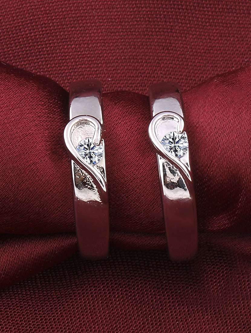 silver tone  silver plated finger ring