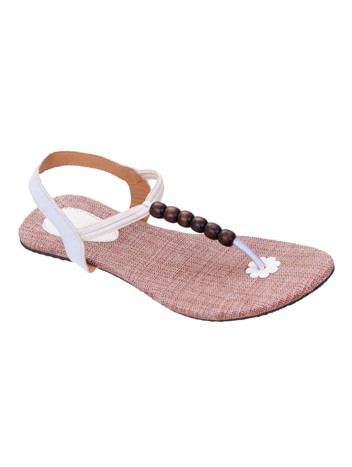 white back strap sandals
