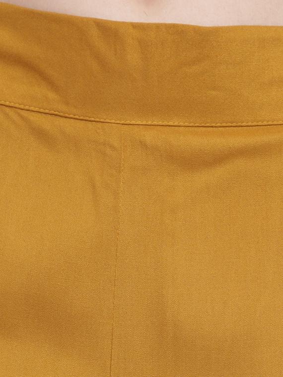 high rise solid flared palazzo - 16677012 - Standard Image - 4