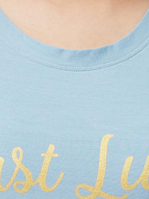 round neck printed tee - 16680207 - Standard Image - 4