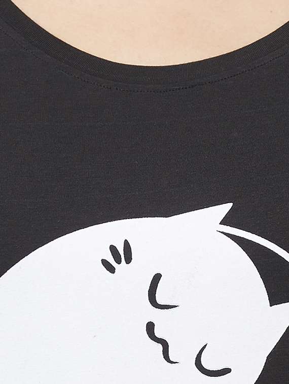 round neck quirky tee - 16680217 - Standard Image - 4