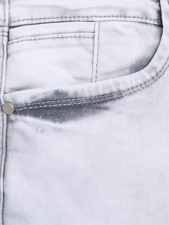 high rise stone washed jeans - 16681446 - Standard Image - 4