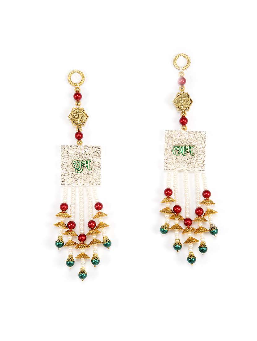  multicolor wall hanging shubh labh for diwali decoration