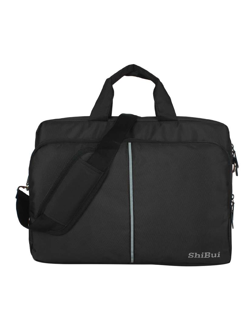 black polyester laptopbags