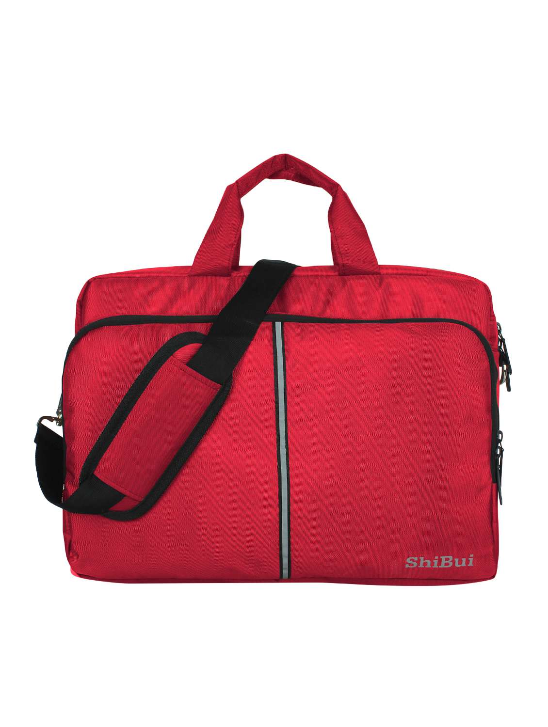 red polyester laptopbags