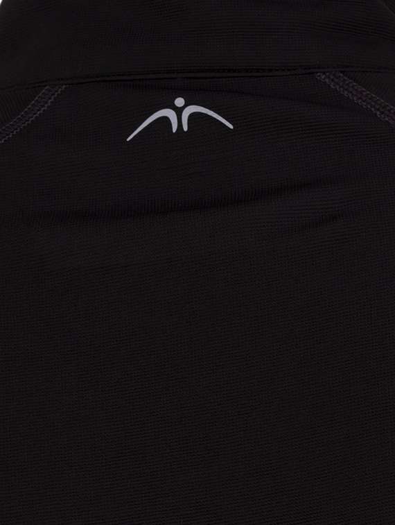black solid raglan track suit - 16687944 - Standard Image - 4