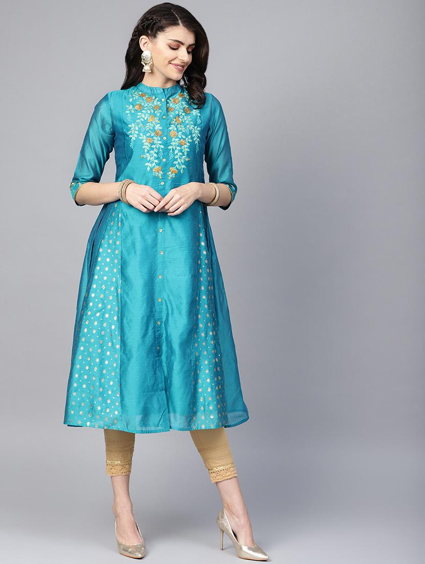 women's front slit kurta - 16693066 - Zoom Image - 0
