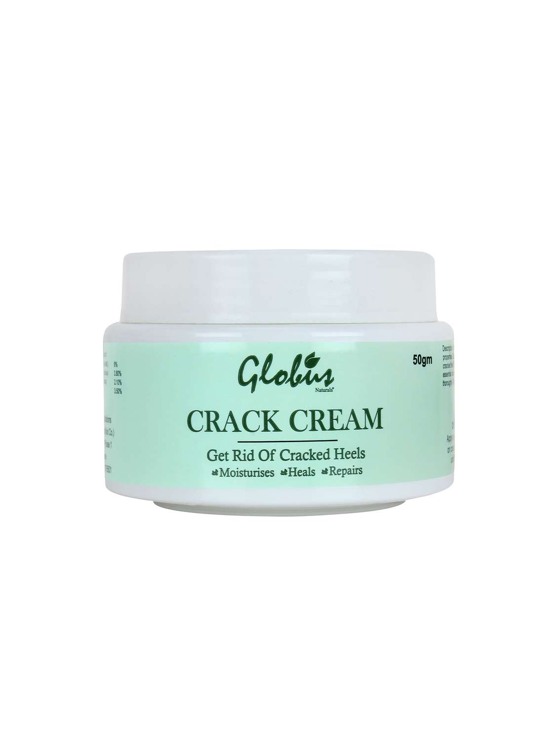 Globus Natural Foot Crack Cream For Dry Cracked Heels & Feet - 16693832 -  Standard Image - 1