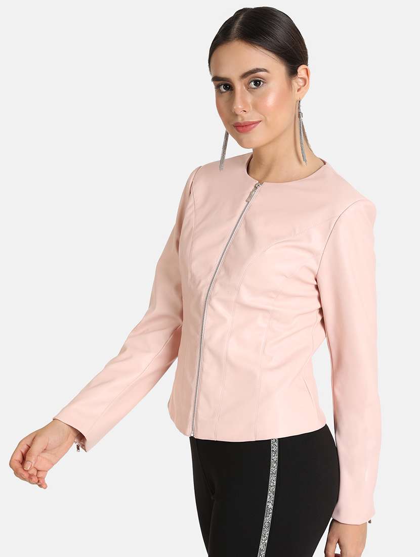 long sleeved leather jacket - 16694947 -  Standard Image - 1