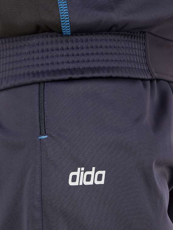 navy blue color block track suit - 16696137 - Standard Image - 4