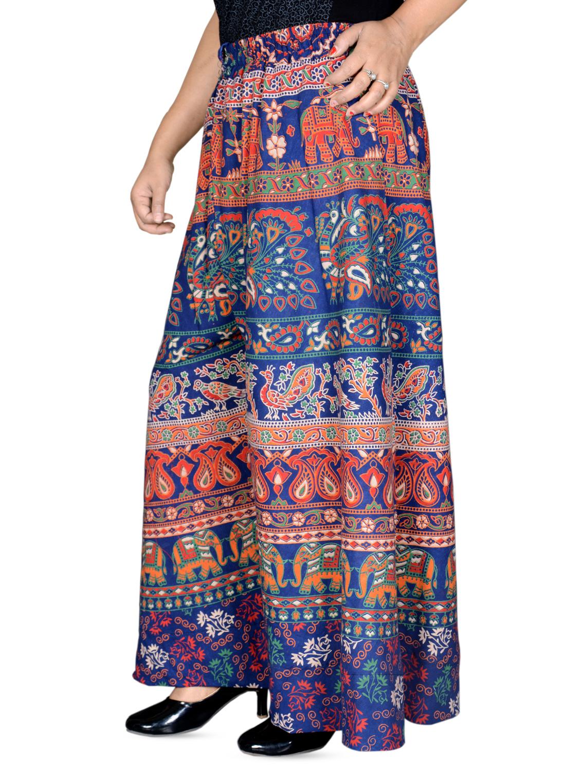 conversational flared palazzo - 16696915 -  Standard Image - 1