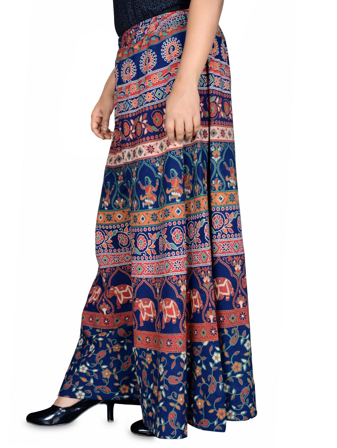 printed flared palazzo - 16697275 - Standard Image - 1