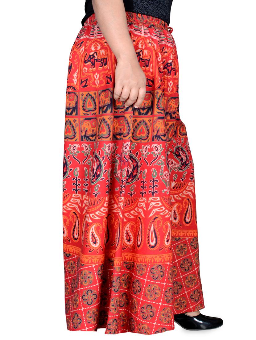 printed flared palazzo - 16697297 -  Standard Image - 1