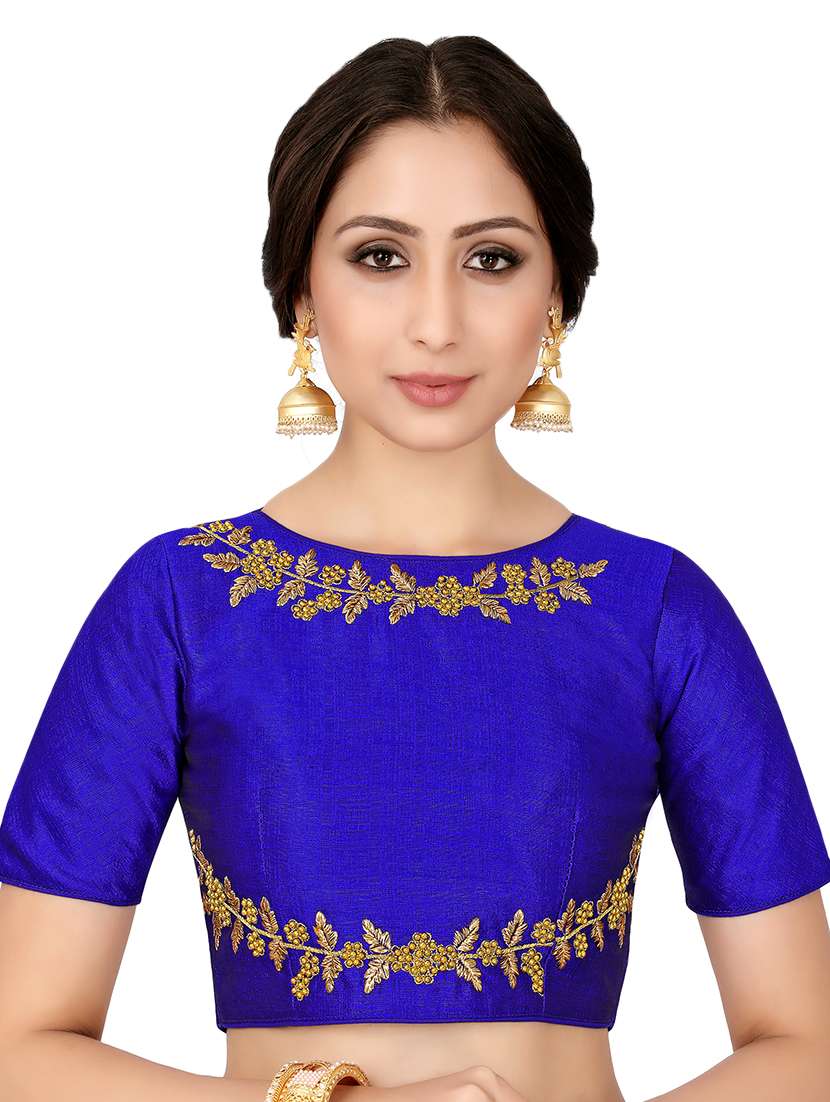 floral embroidered blouse