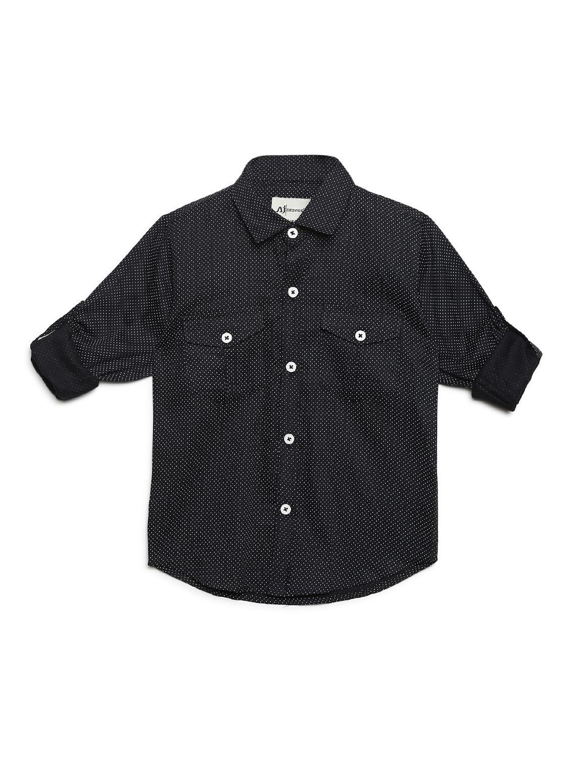 black cotton shirt - 16699875 - Standard Image - 1