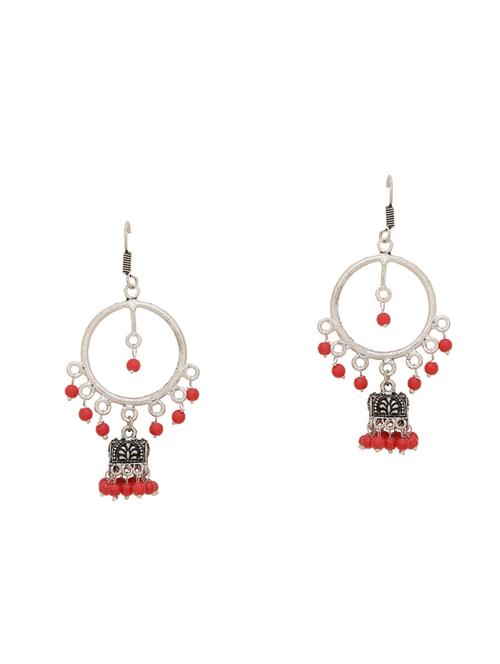 silver brass chandballi earring - 16700055 -  Standard Image - 0