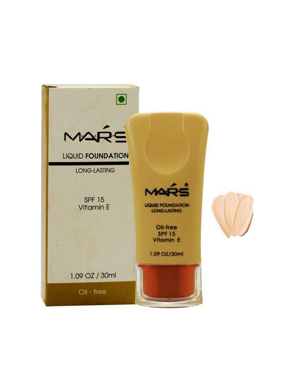 mars spf 15 vitamin e  liquid founcation