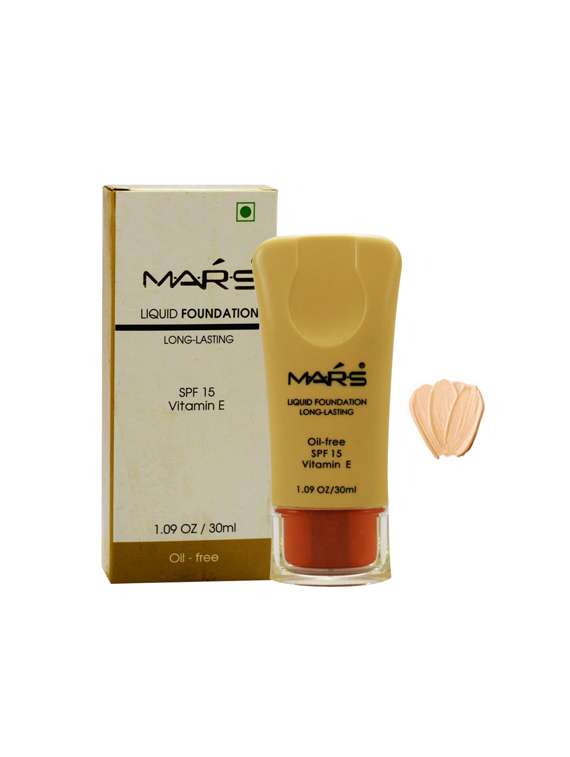 Mars Spf 15 Vitamin E  Liquid Founcation