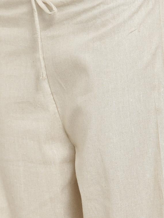 solid flat front tailored pants - 16702674 - Standard Image - 4