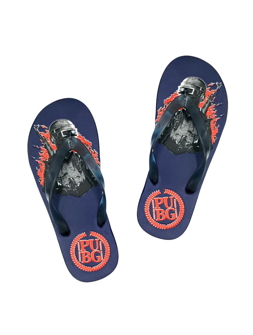 navy rubber toe separator flip flops