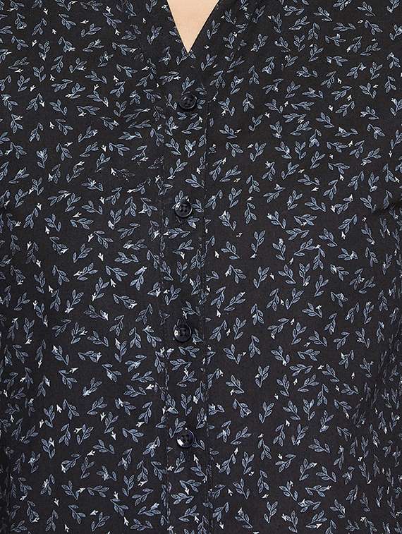 long sleeved floral shirt - 16704357 - Standard Image - 4