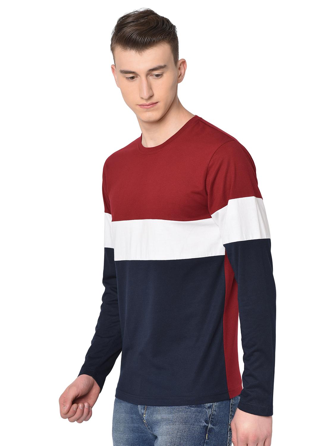 multi color block t-shirt - 16704420 -  Standard Image - 1