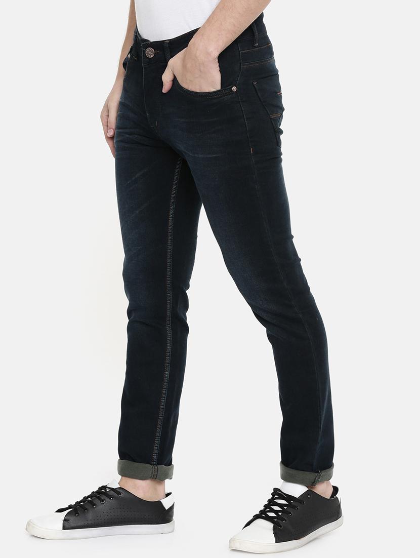 blue light washed denim jeans - 16711787 - Standard Image - 1