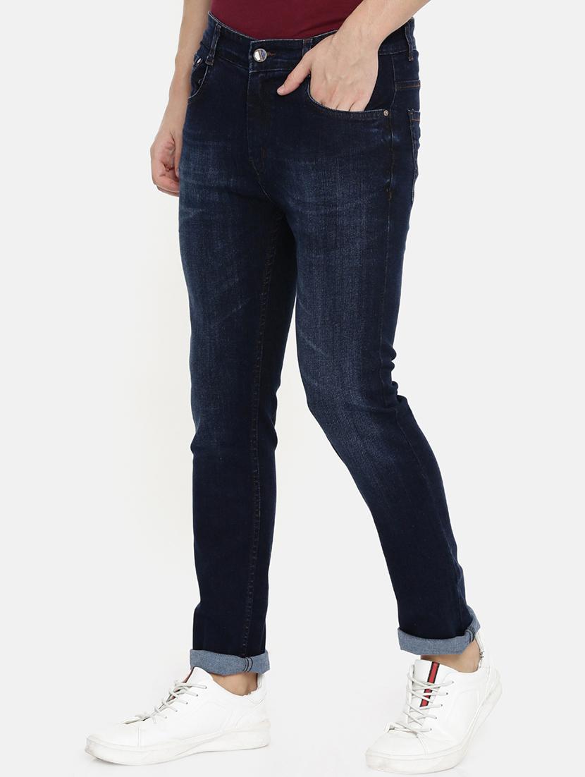 navy blue light washed denim jeans - 16711790 -  Standard Image - 1