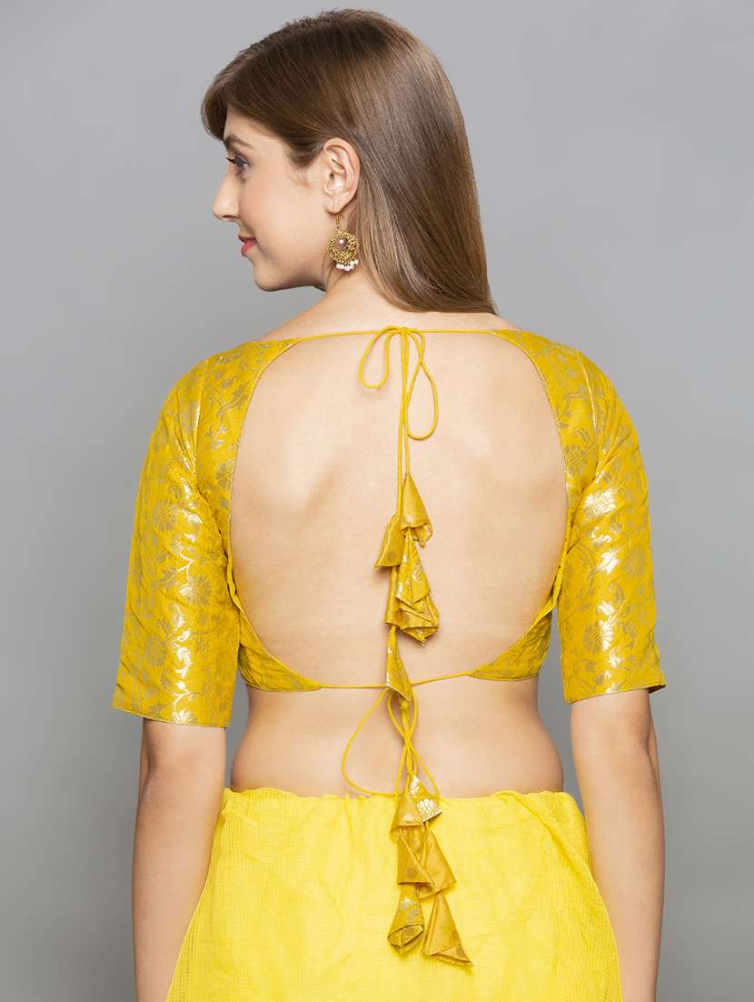 floral brocade blouse - 16712130 -  Standard Image - 1