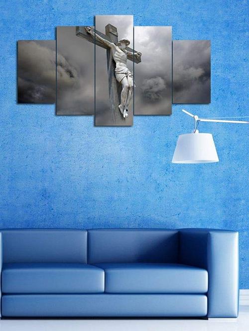 5 panel wall art wooden painting  - 16712255 -  Standard Image - 0