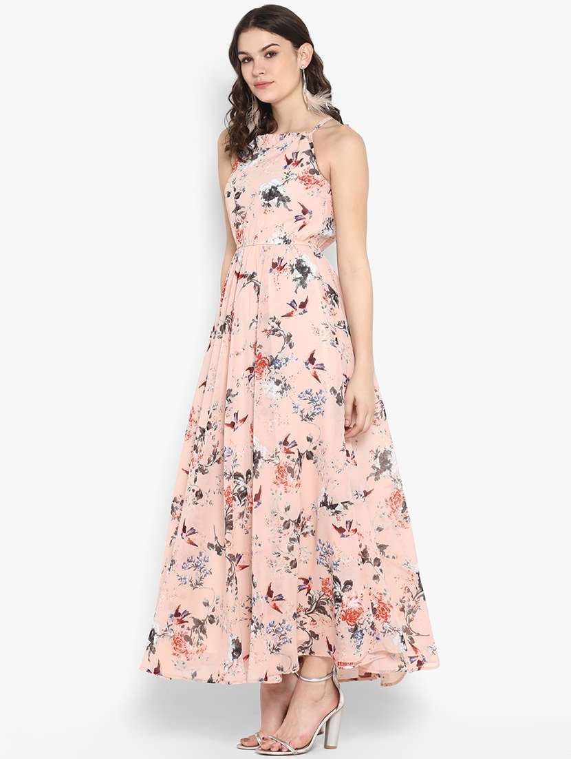 cami neck floral maxi dress  - 16713819 -  Standard Image - 1