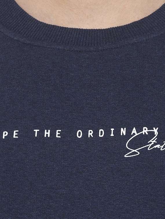 mens chest print sweatshirt - 16714031 - Standard Image - 4