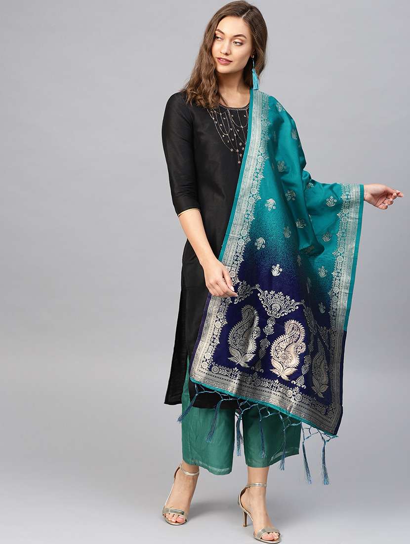 ombre banarasi dupatta