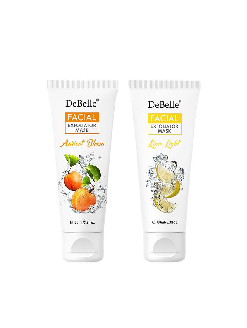 debelle facial exfoliator mask (face scrub + mask) 