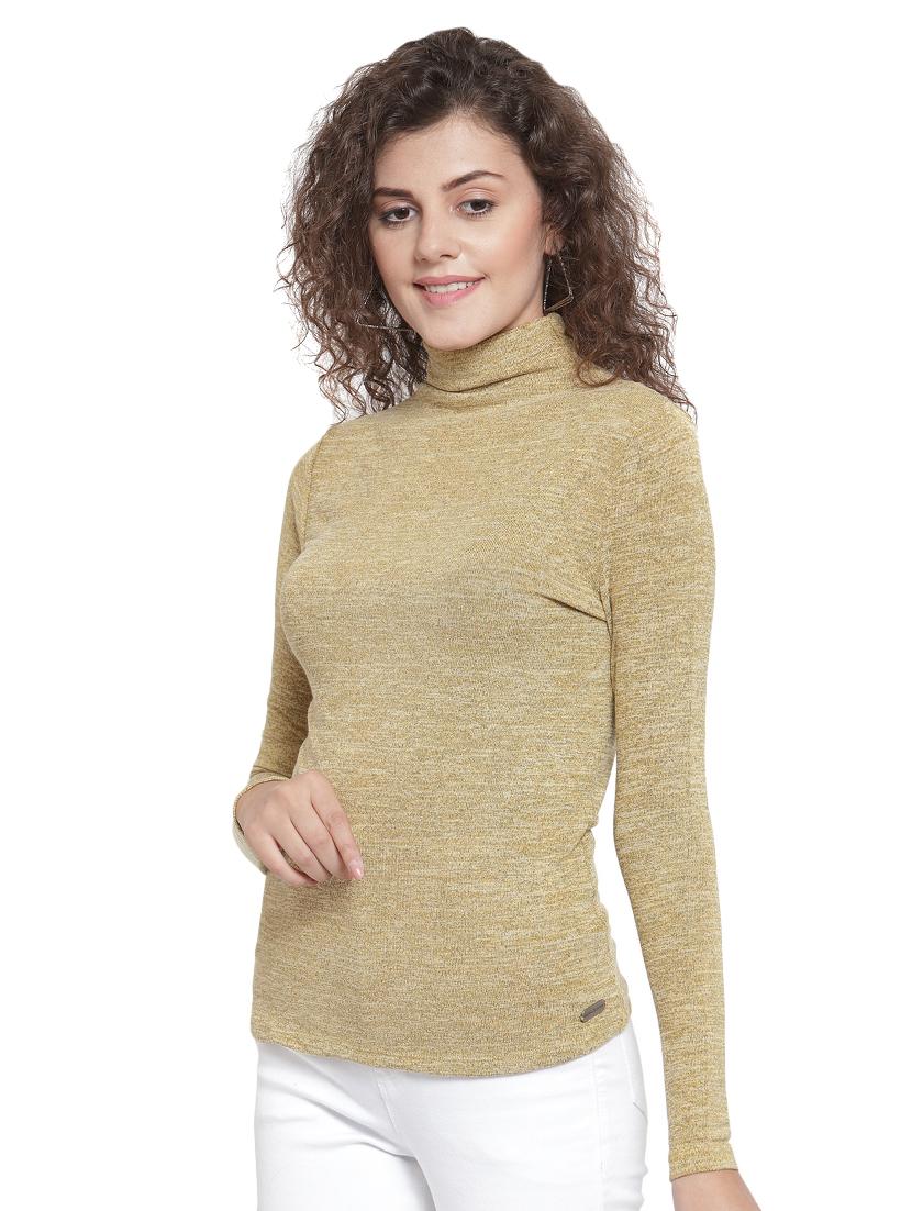 turtle neck solid top  - 16714381 -  Standard Image - 1