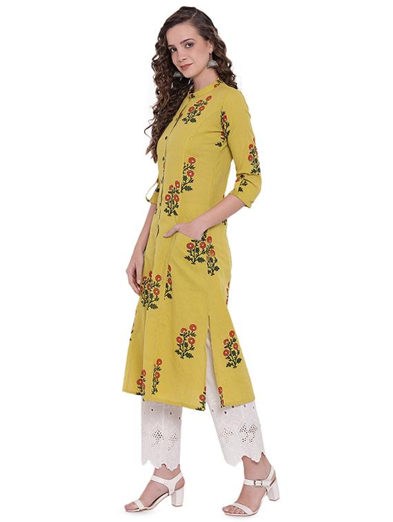 women's straight kurta - 16715184 -  Standard Image - 1