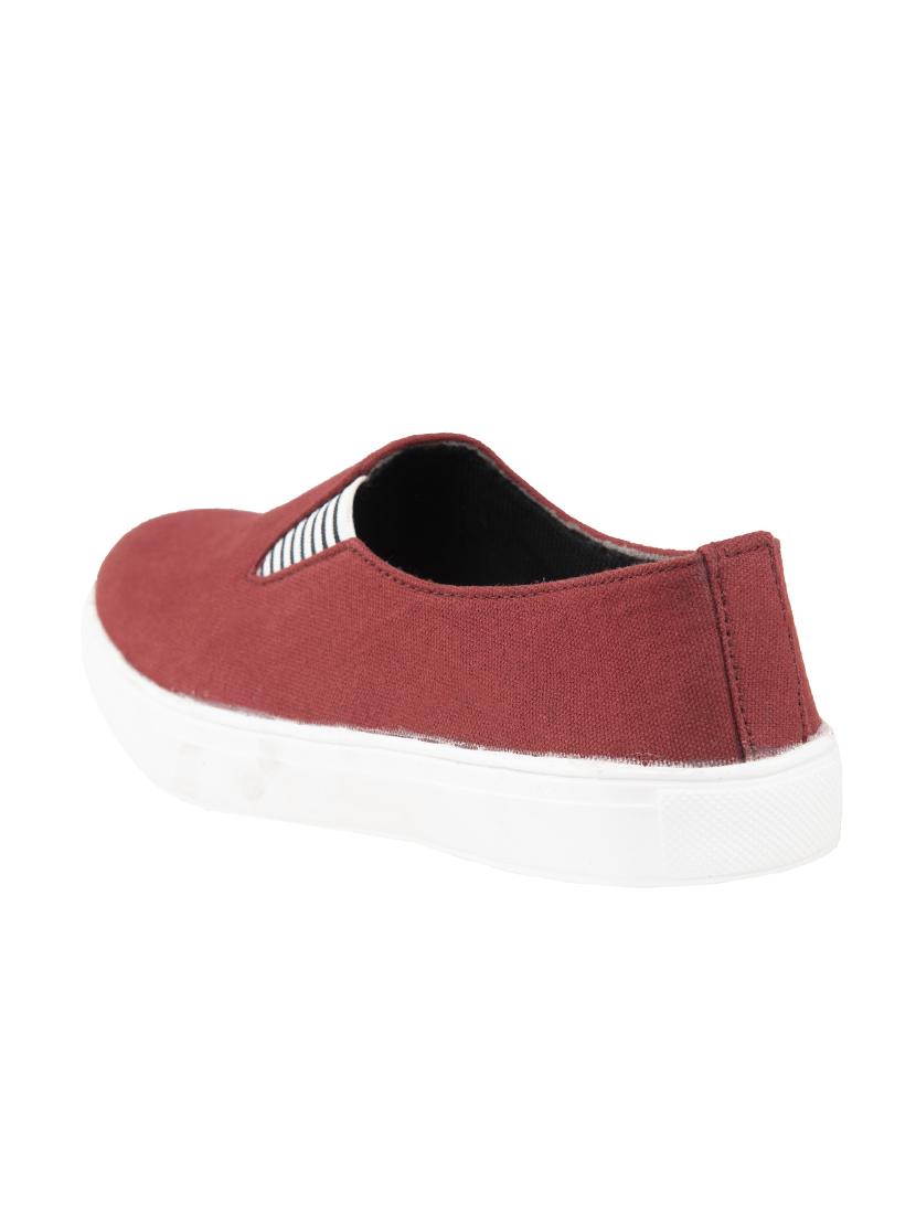 red canvas slipons - 16718451 - Standard Image - 1