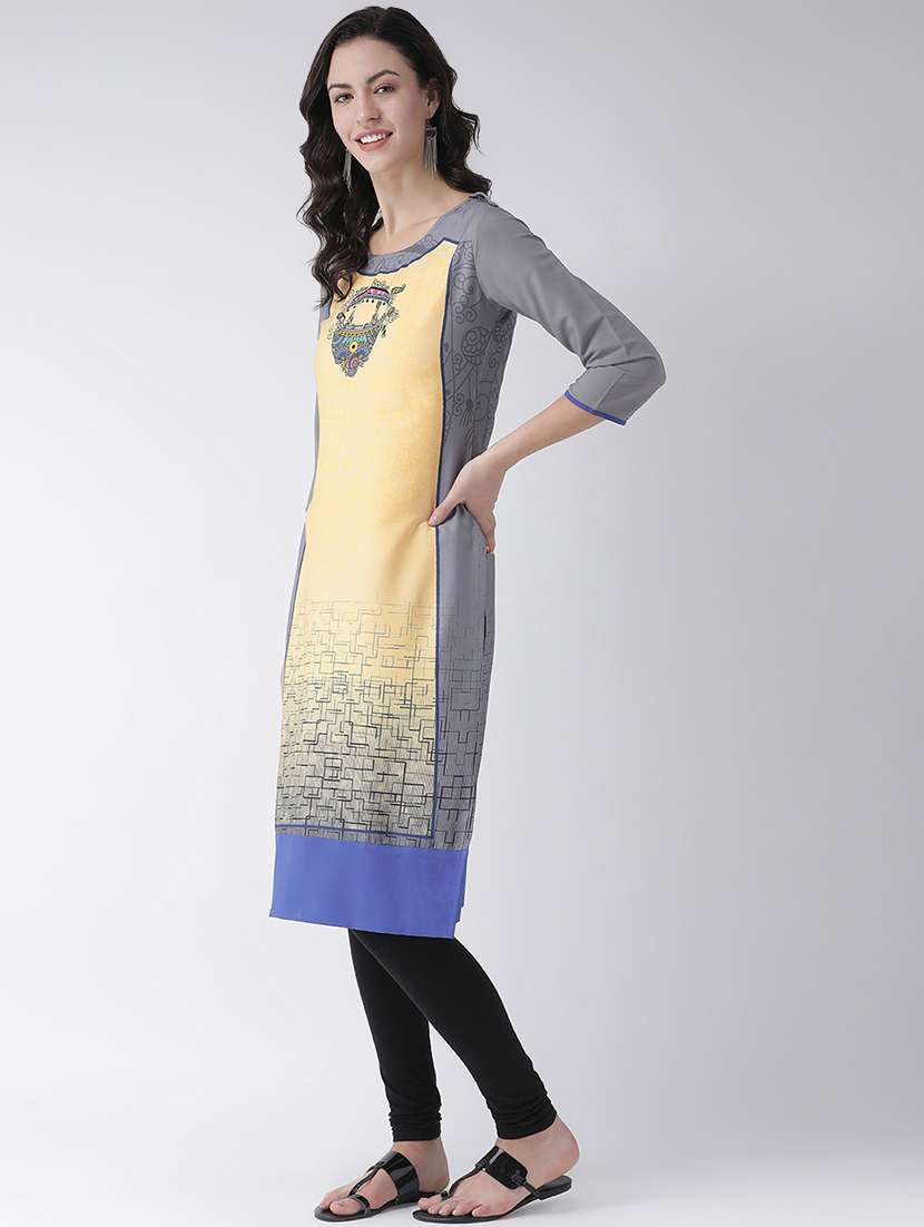 women's straight kurta - 16719430 -  Standard Image - 1