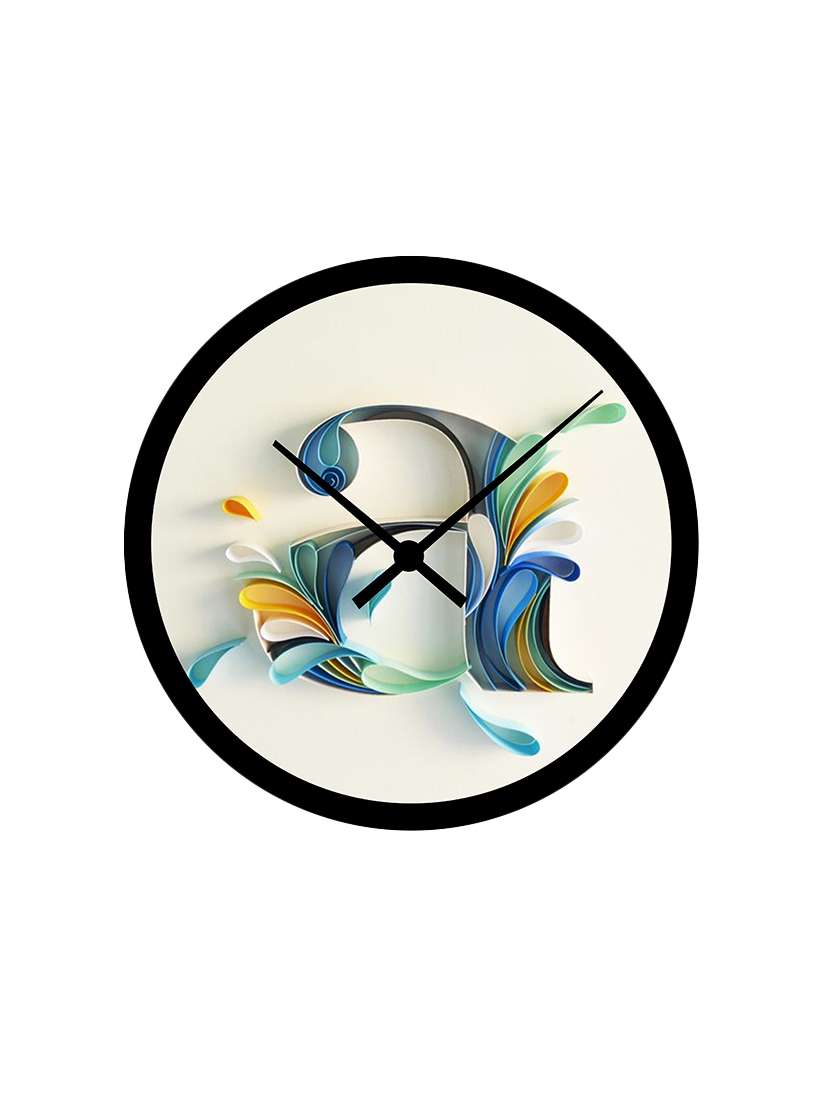 mdf wood based wall clock 