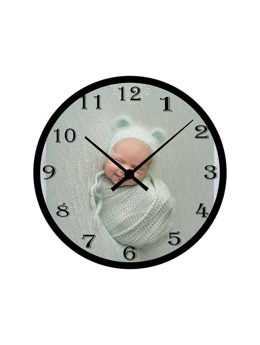 mdf wood based wall clock 